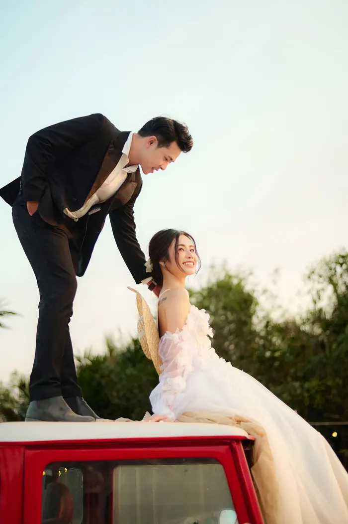 Ngoại cảnh Sài Gòn - ảnh cưới Marie Bridal