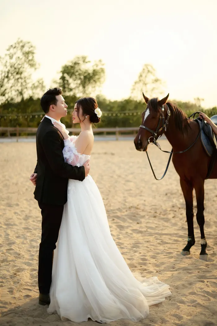 Ngoại cảnh Sài Gòn - ảnh cưới Marie Bridal
