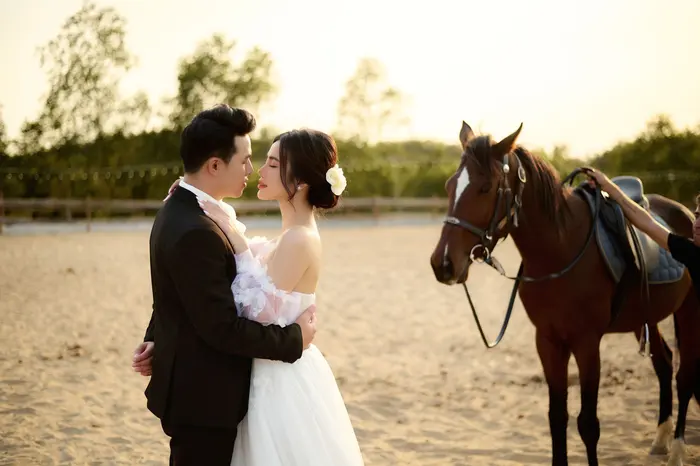 Ngoại cảnh Sài Gòn - ảnh cưới Marie Bridal