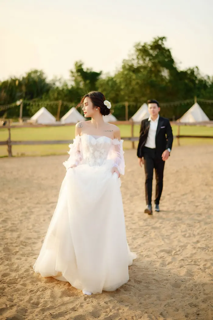 Ngoại cảnh Sài Gòn - ảnh cưới Marie Bridal