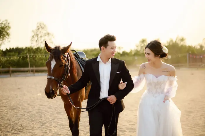 Ngoại cảnh Sài Gòn - ảnh cưới Marie Bridal
