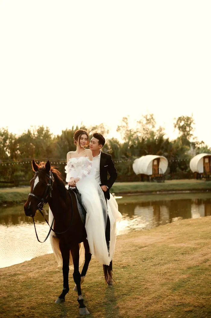 Ngoại cảnh Sài Gòn - ảnh cưới Marie Bridal