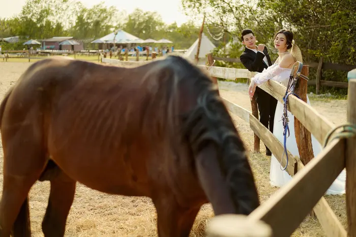 Ngoại cảnh Sài Gòn - ảnh cưới Marie Bridal