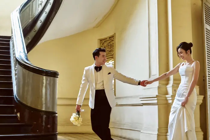 Ngoại cảnh Sài Gòn - ảnh cưới Marie Bridal