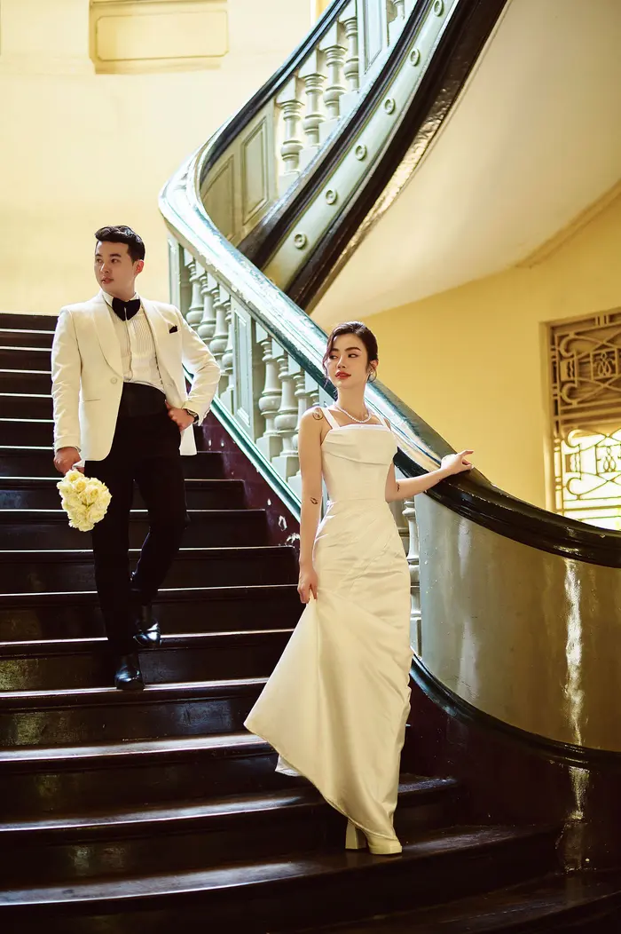 Ngoại cảnh Sài Gòn - ảnh cưới Marie Bridal
