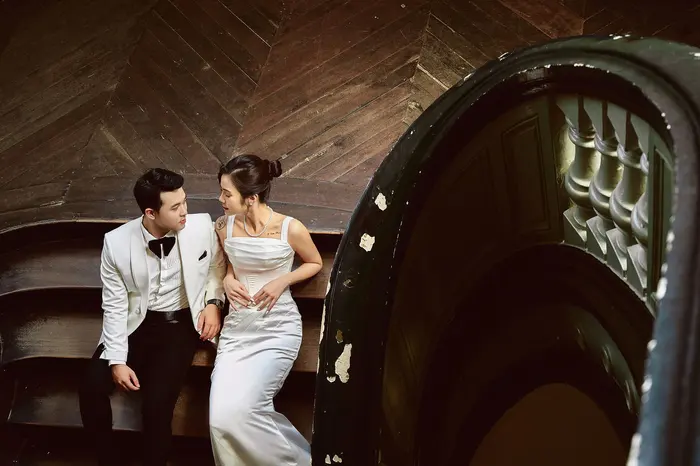Ngoại cảnh Sài Gòn - ảnh cưới Marie Bridal
