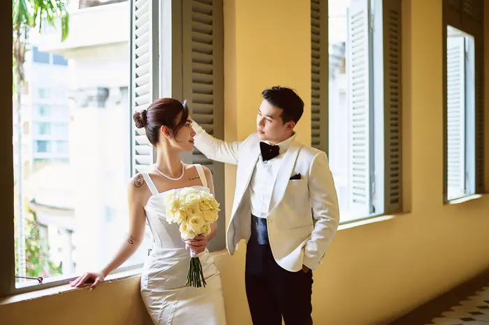 Ngoại cảnh Sài Gòn - ảnh cưới Marie Bridal
