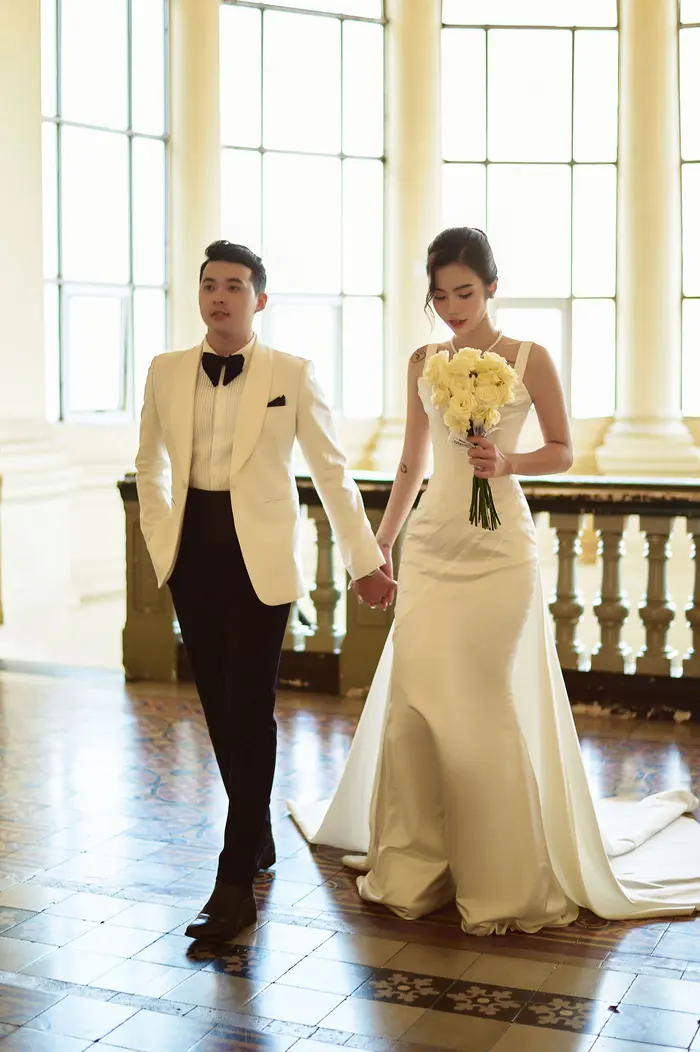Ngoại cảnh Sài Gòn - ảnh cưới Marie Bridal