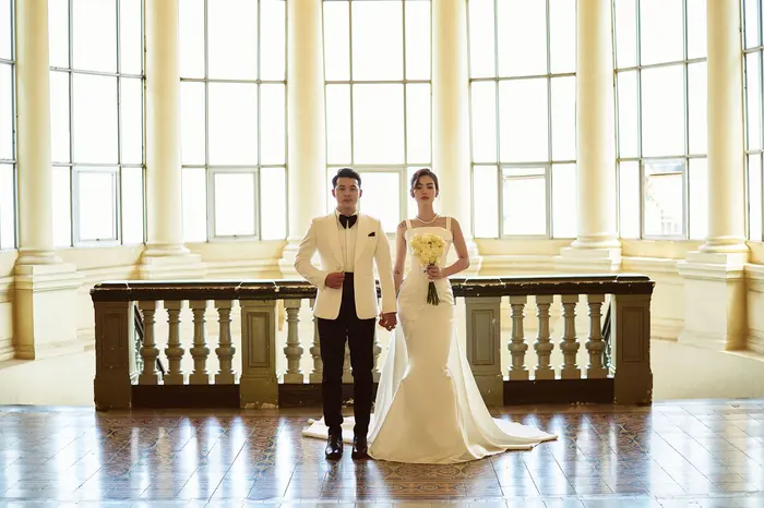 Ngoại cảnh Sài Gòn - ảnh cưới Marie Bridal