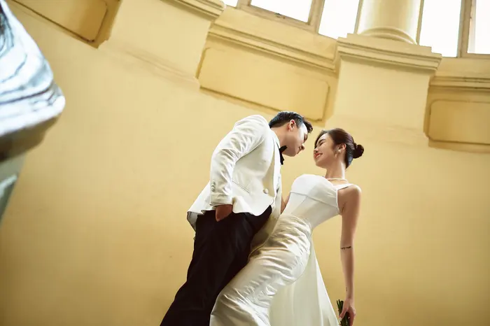 Ngoại cảnh Sài Gòn - ảnh cưới Marie Bridal