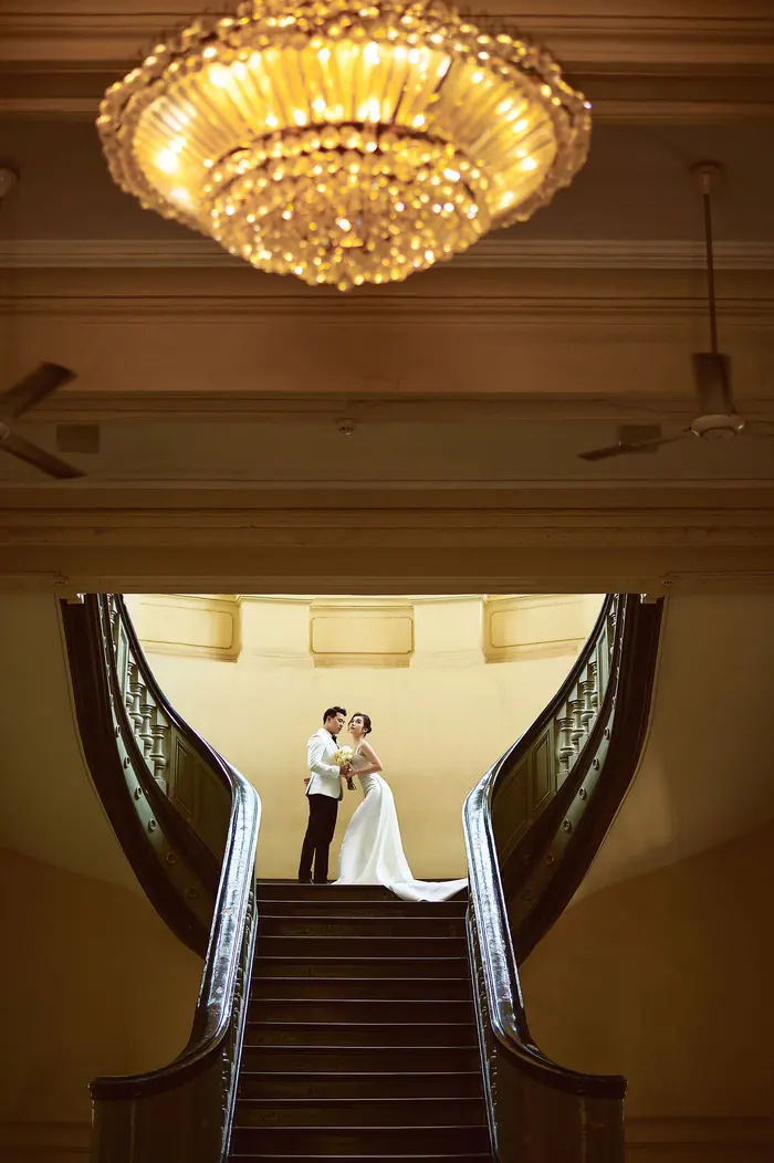 Ngoại cảnh Sài Gòn - ảnh cưới Marie Bridal