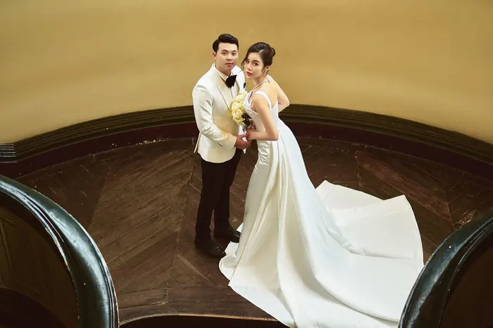 Ngoại cảnh Sài Gòn - ảnh cưới Marie Bridal