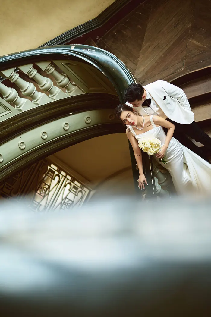 Ngoại cảnh Sài Gòn - ảnh cưới Marie Bridal