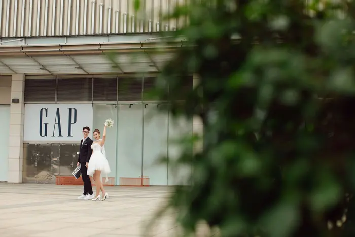 Ngoại cảnh Sài Gòn - ảnh cưới Marie Bridal