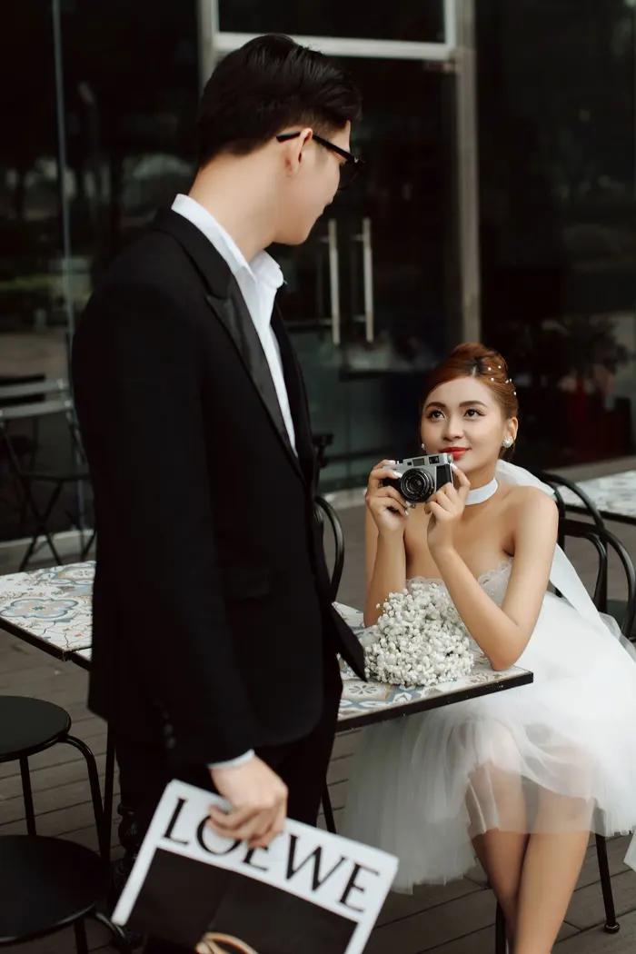 Ngoại cảnh Sài Gòn - ảnh cưới Marie Bridal