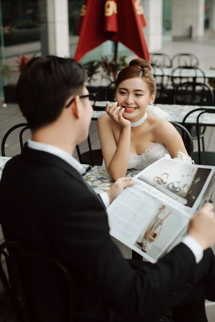 Ngoại cảnh Sài Gòn - ảnh cưới Marie Bridal