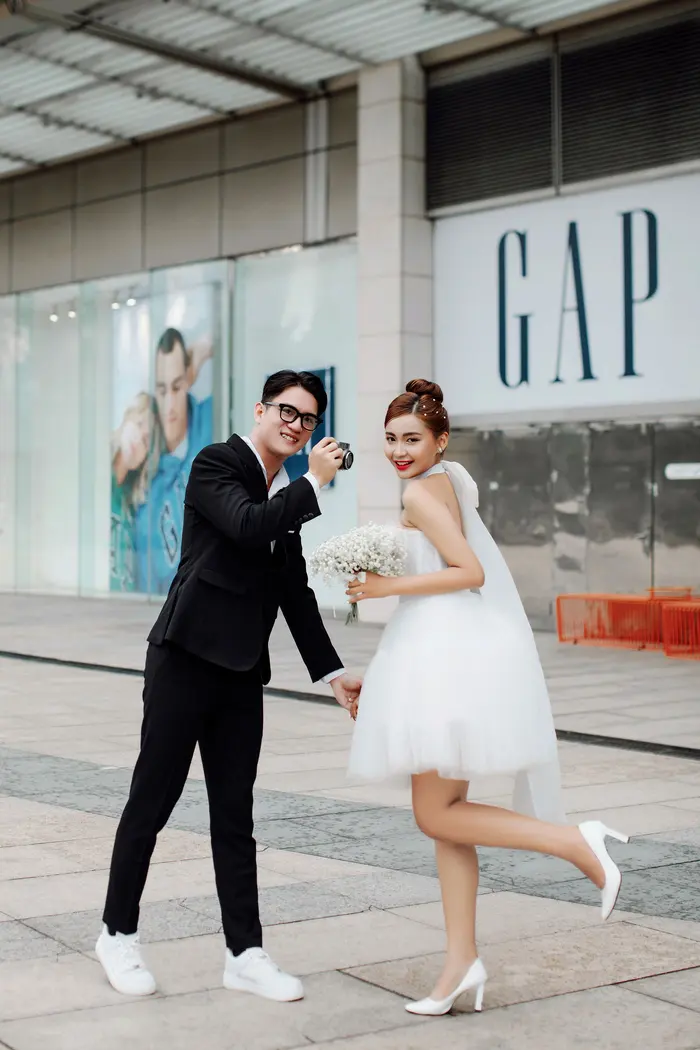 Ngoại cảnh Sài Gòn - ảnh cưới Marie Bridal