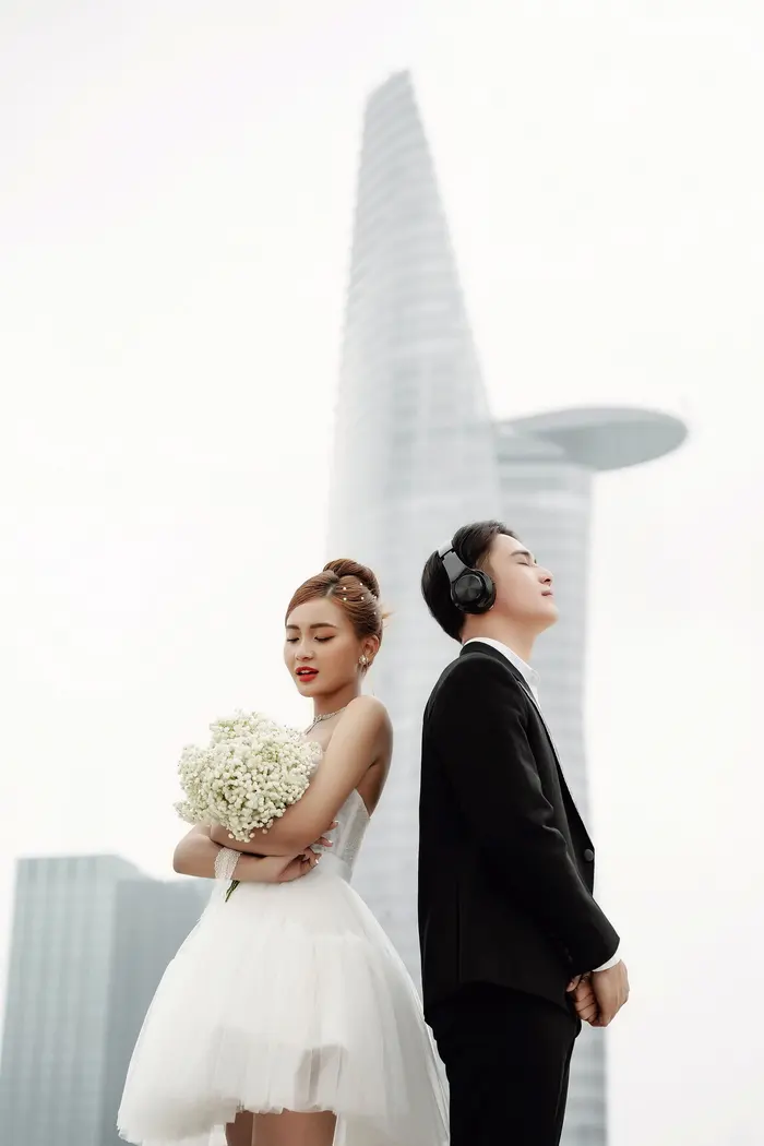 Ngoại cảnh Sài Gòn - ảnh cưới Marie Bridal