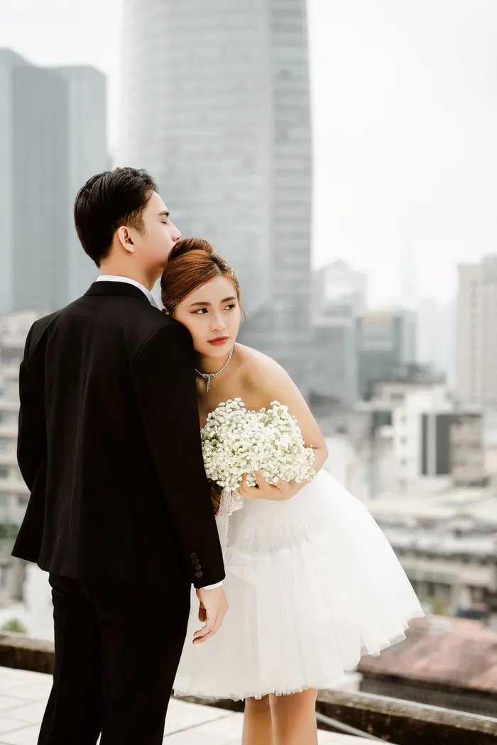 Ngoại cảnh Sài Gòn - ảnh cưới Marie Bridal