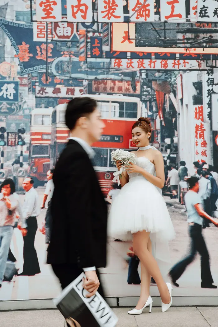 Ngoại cảnh Sài Gòn - ảnh cưới Marie Bridal