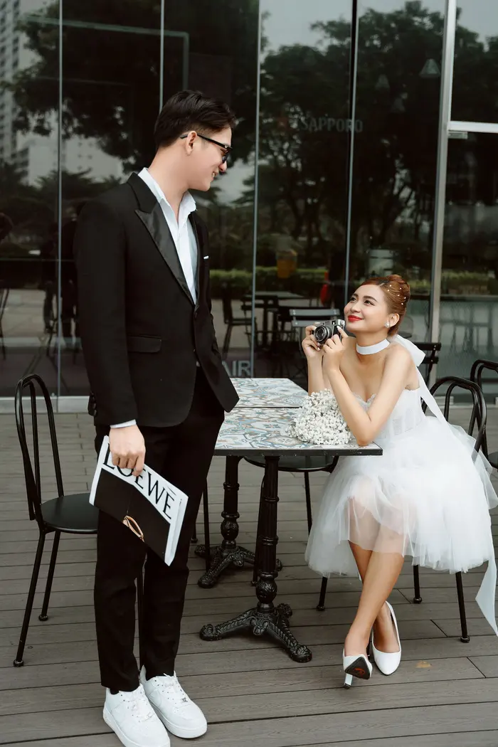 Ngoại cảnh Sài Gòn - ảnh cưới Marie Bridal