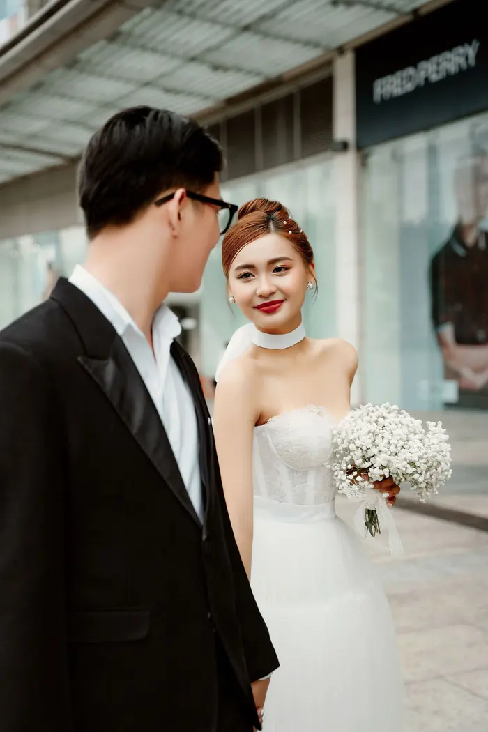 Ngoại cảnh Sài Gòn - ảnh cưới Marie Bridal