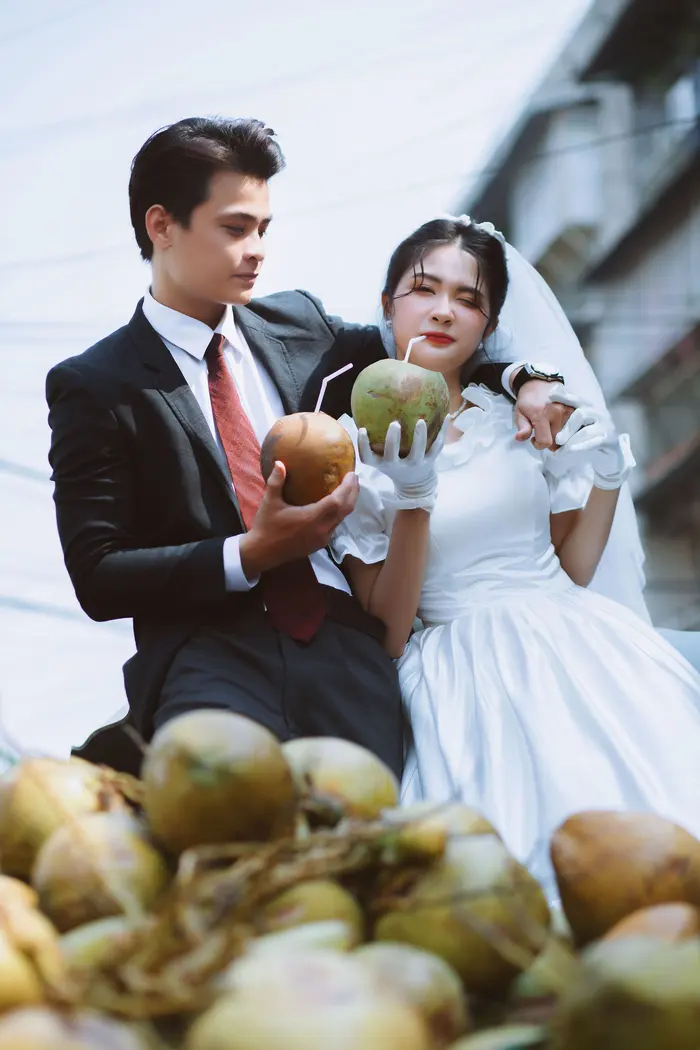 Ngoại cảnh Sài Gòn - ảnh cưới Marie Bridal