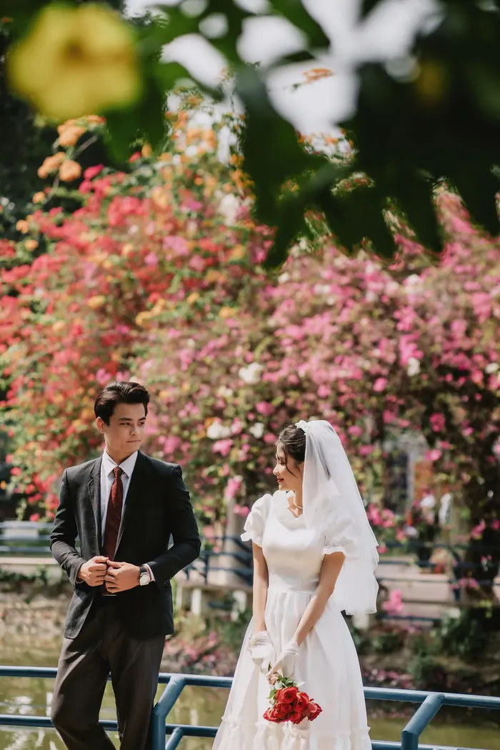 Ngoại cảnh Sài Gòn - ảnh cưới Marie Bridal