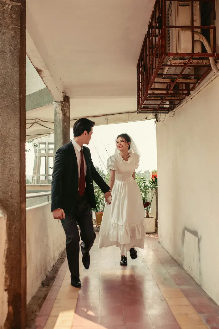 Ngoại cảnh Sài Gòn - ảnh cưới Marie Bridal