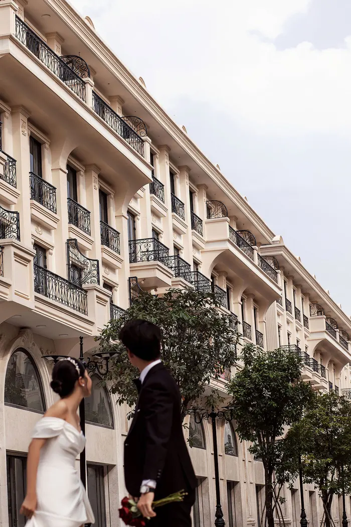 Ngoại cảnh Sài Gòn - ảnh cưới Marie Bridal
