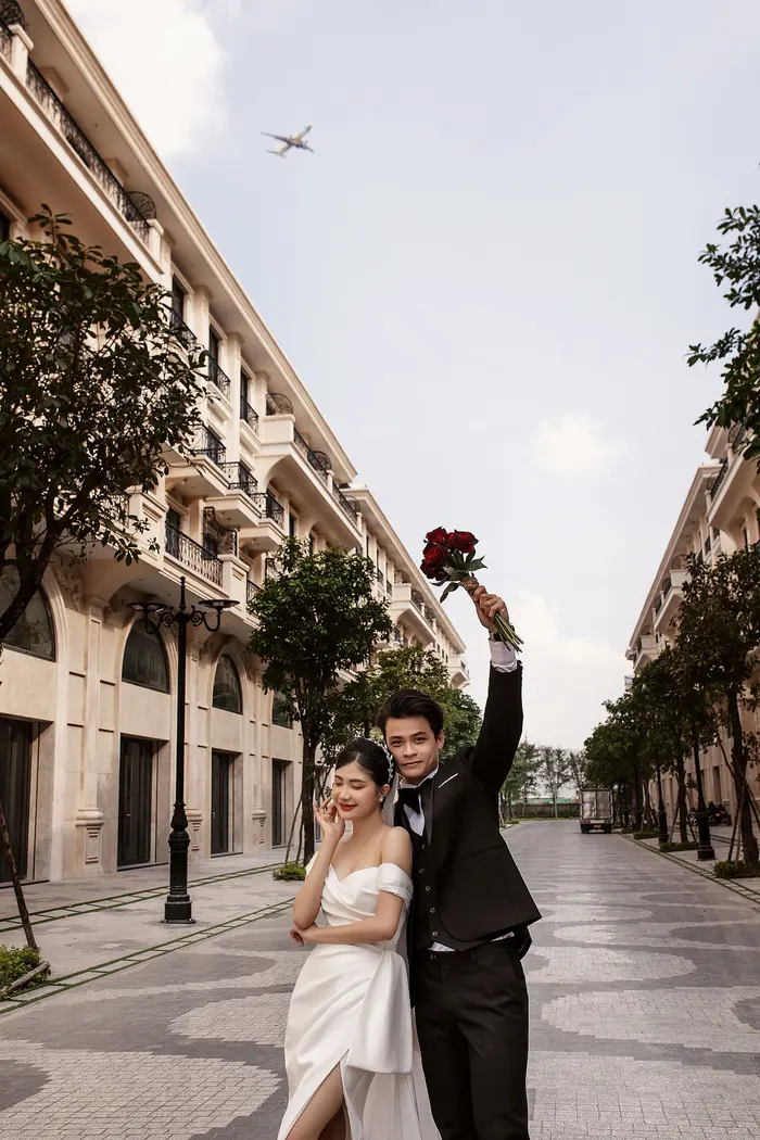 Ngoại cảnh Sài Gòn - ảnh cưới Marie Bridal