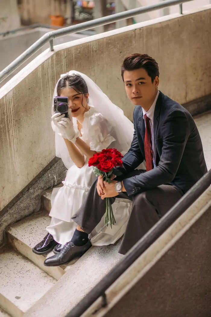 Ngoại cảnh Sài Gòn - ảnh cưới Marie Bridal