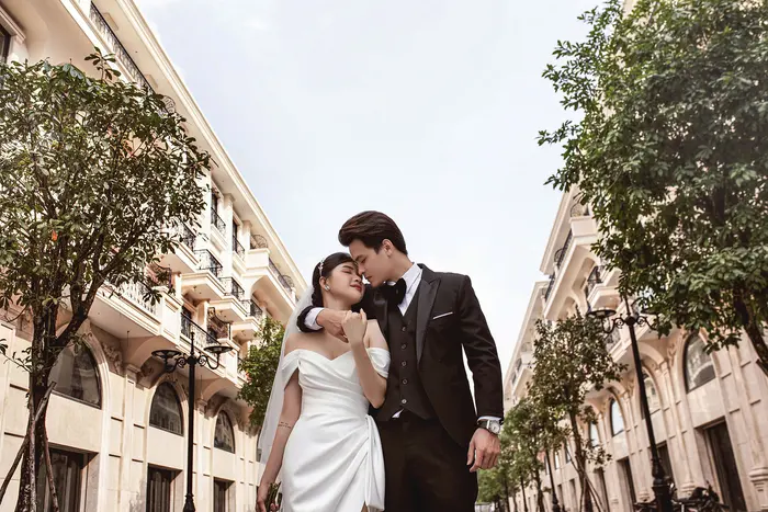 Ngoại cảnh Sài Gòn - ảnh cưới Marie Bridal