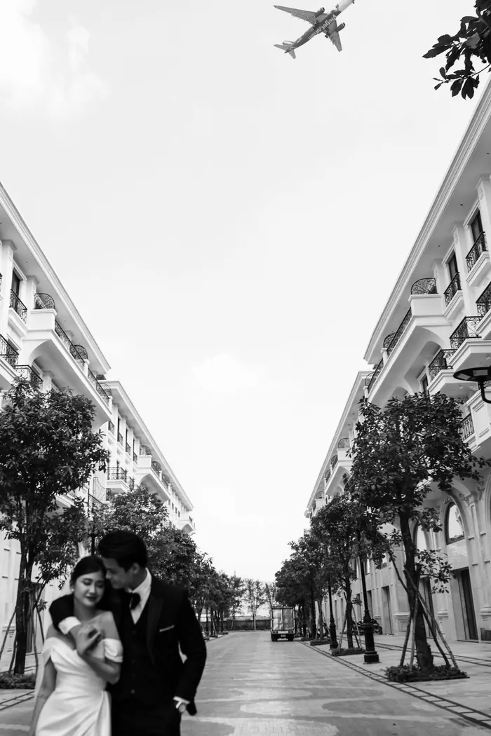 Ngoại cảnh Sài Gòn - ảnh cưới Marie Bridal