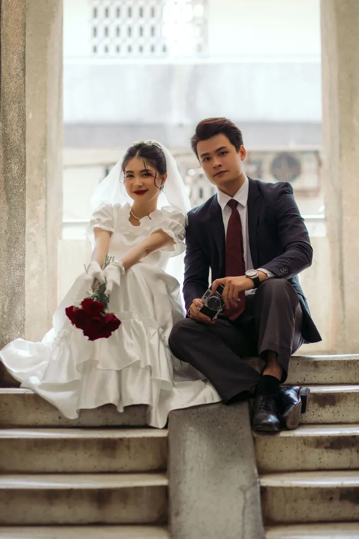 Ngoại cảnh Sài Gòn - ảnh cưới Marie Bridal