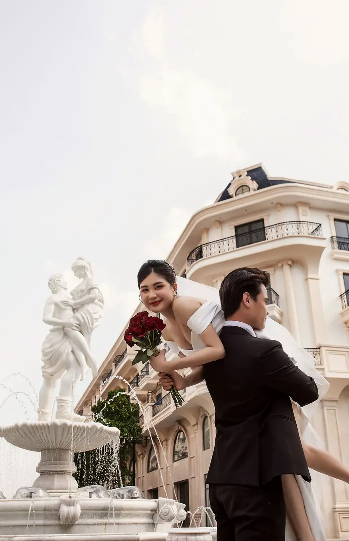 Ngoại cảnh Sài Gòn - ảnh cưới Marie Bridal