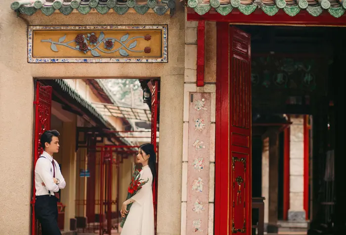 Ngoại cảnh Sài Gòn - ảnh cưới Marie Bridal
