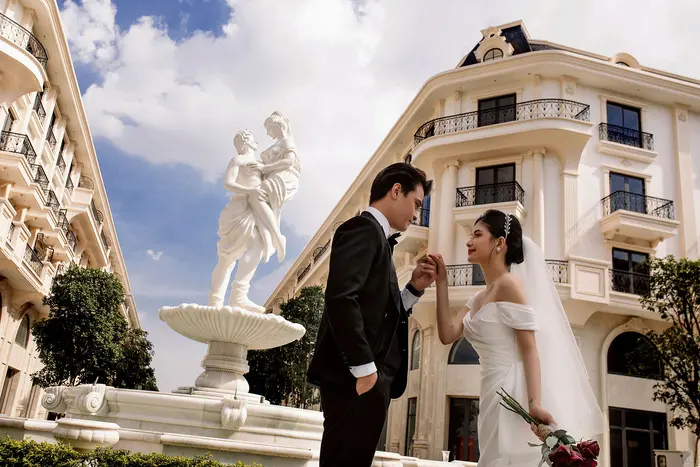 Ngoại cảnh Sài Gòn - ảnh cưới Marie Bridal