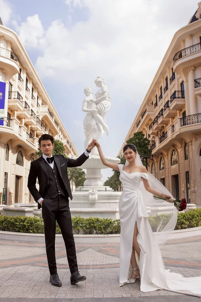 Ngoại cảnh Sài Gòn - ảnh cưới Marie Bridal