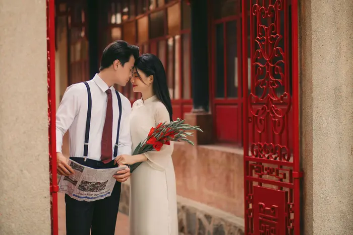 Ngoại cảnh Sài Gòn - ảnh cưới Marie Bridal