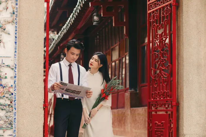 Ngoại cảnh Sài Gòn - ảnh cưới Marie Bridal