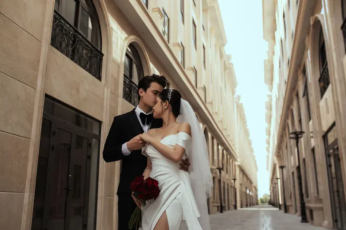 Ngoại cảnh Sài Gòn - ảnh cưới Marie Bridal