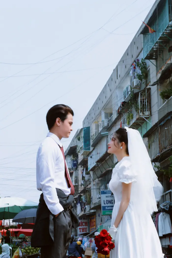 Ngoại cảnh Sài Gòn - ảnh cưới Marie Bridal