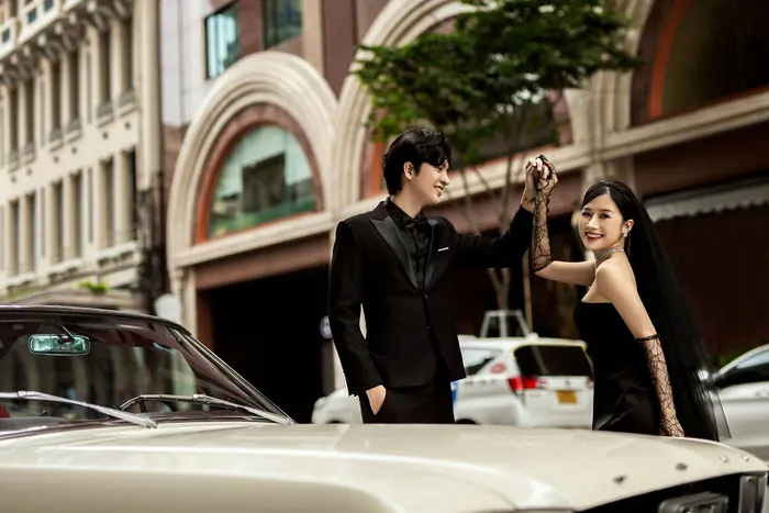Ngoại cảnh Sài Gòn - ảnh cưới Marie Bridal