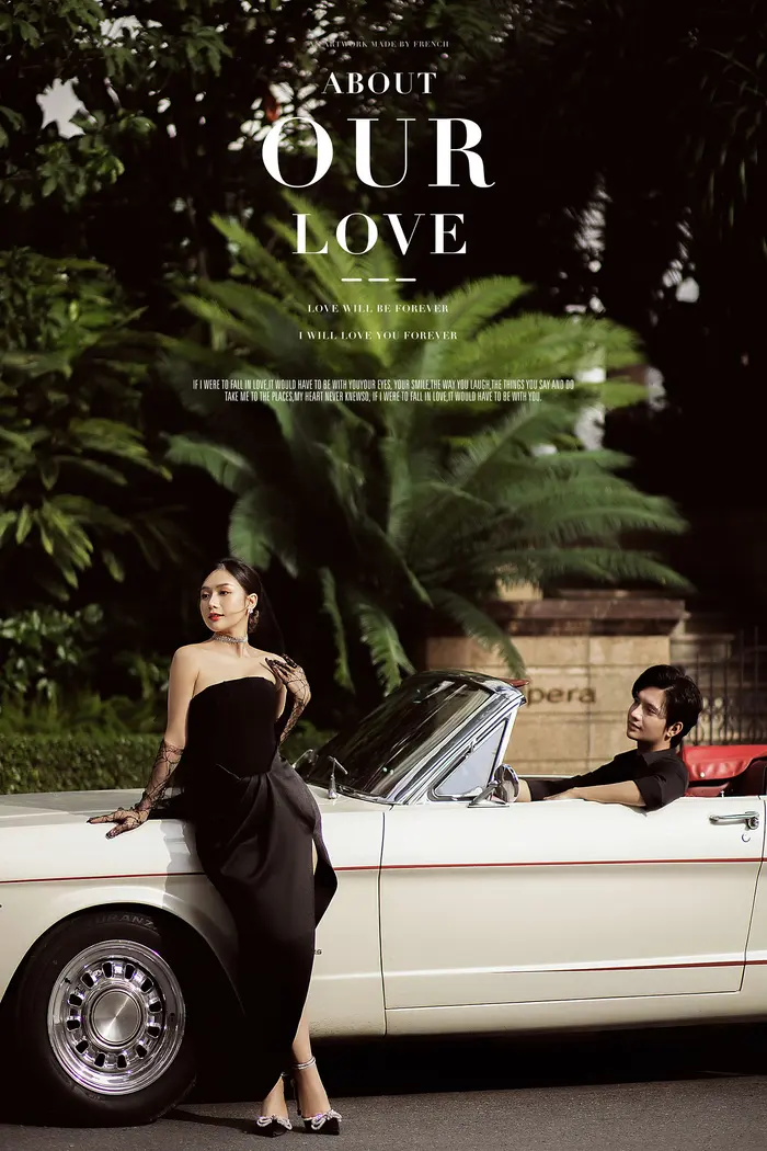 Ngoại cảnh Sài Gòn - ảnh cưới Marie Bridal