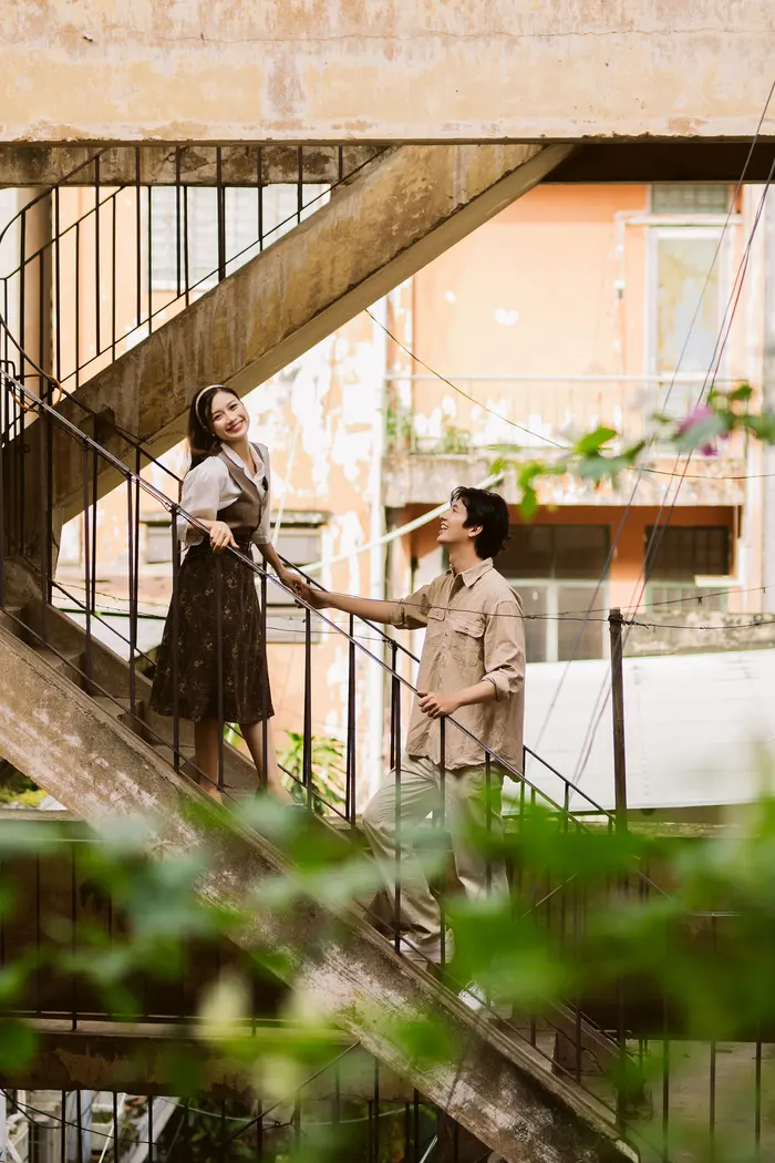 Ngoại cảnh Sài Gòn - ảnh cưới Marie Bridal