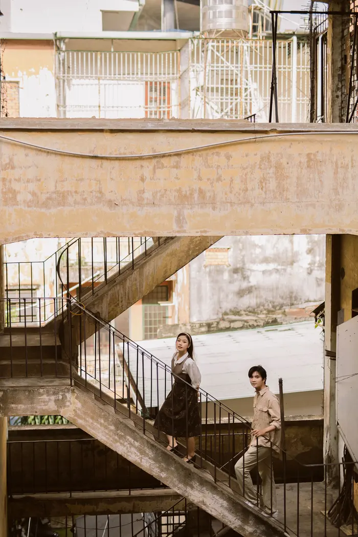 Ngoại cảnh Sài Gòn - ảnh cưới Marie Bridal