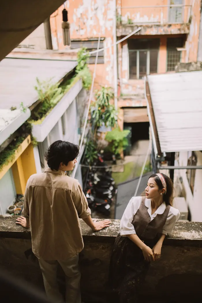 Ngoại cảnh Sài Gòn - ảnh cưới Marie Bridal