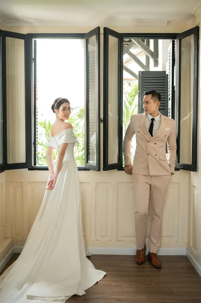 Ngoại cảnh Sài Gòn - ảnh cưới Marie Bridal