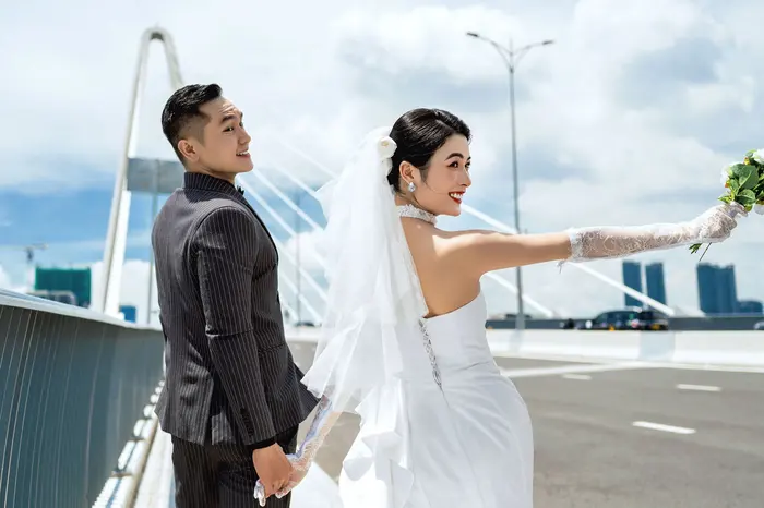 Ngoại cảnh Sài Gòn - ảnh cưới Marie Bridal